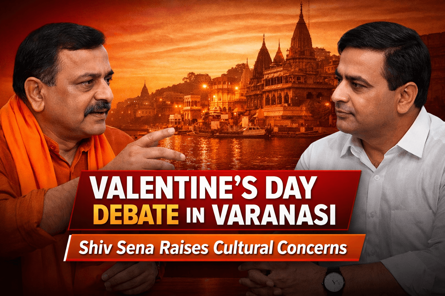 Pulwama Anniversary Sparks Debate: Shiv Sena Leader Comments on Youth, Valentine’s Day in Varanasi