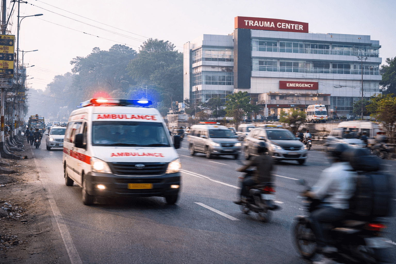Hi-Tech Trauma Center Proposed at Harahua to Cut Highway Accident Deaths, Boost Emergency Care Near Varanasi Ring Road