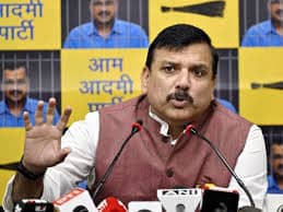 AAP MP Sanjay Singh Attacks BJP Over Manikarnika Ghat Row, Questions ‘AI’ Claim in Viral Video