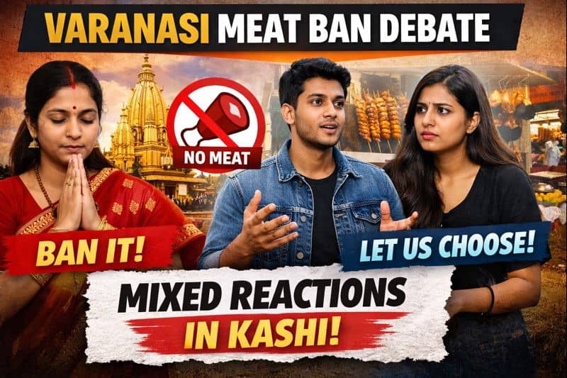 Varanasi Meat Ban Debate Divides Youth and Residents