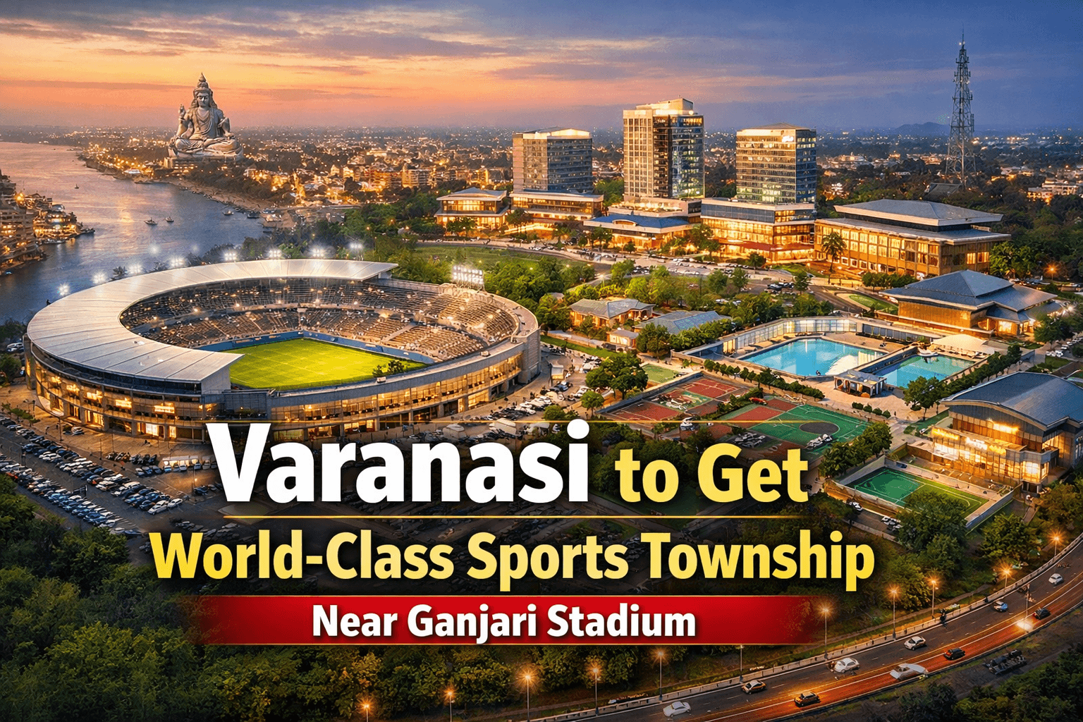 Varanasi to Get World-Class Sports Township Near Ganjari Stadium
