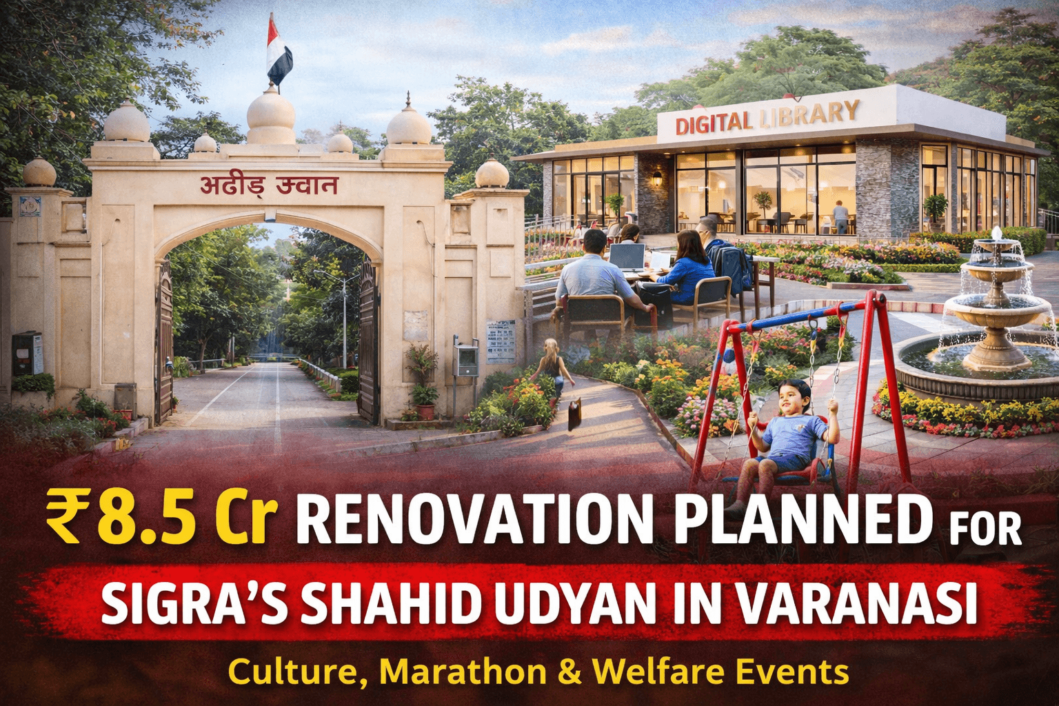 ₹8.5 Cr Renovation Planned for Sigra’s Shahid Udyan in Varanasi