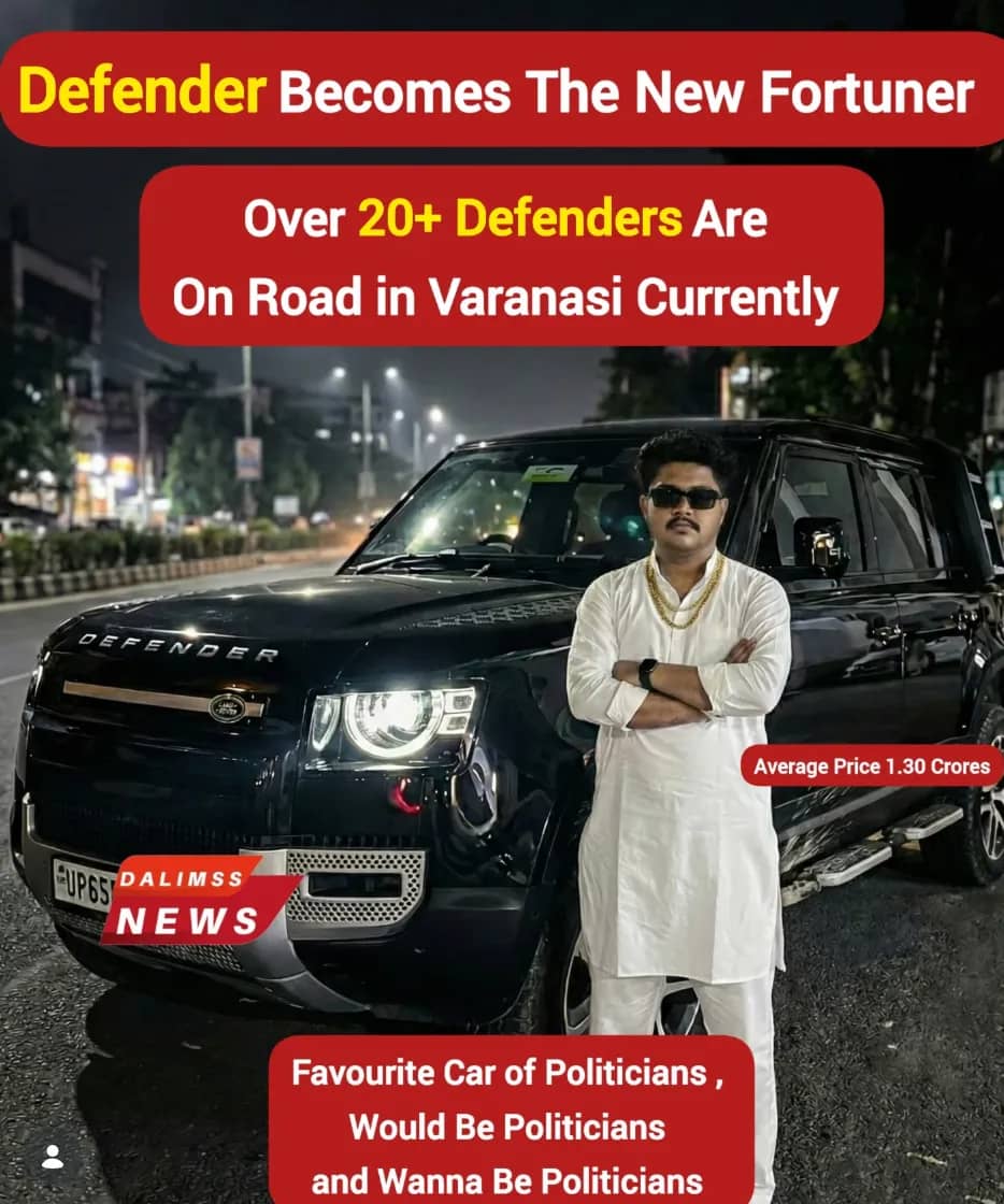 Varanasi’s New ‘Power’ Ride: Land Rover Defender Takes Over the Streets