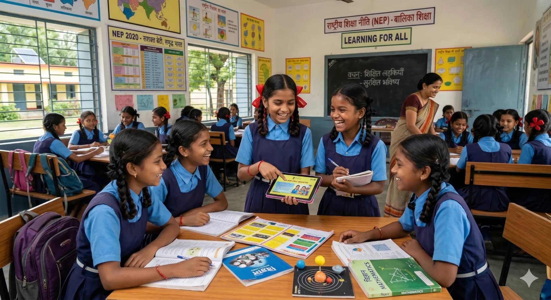Girls’ Education Gains Momentum in India as NEP Initiatives Drive Enrollment Growth