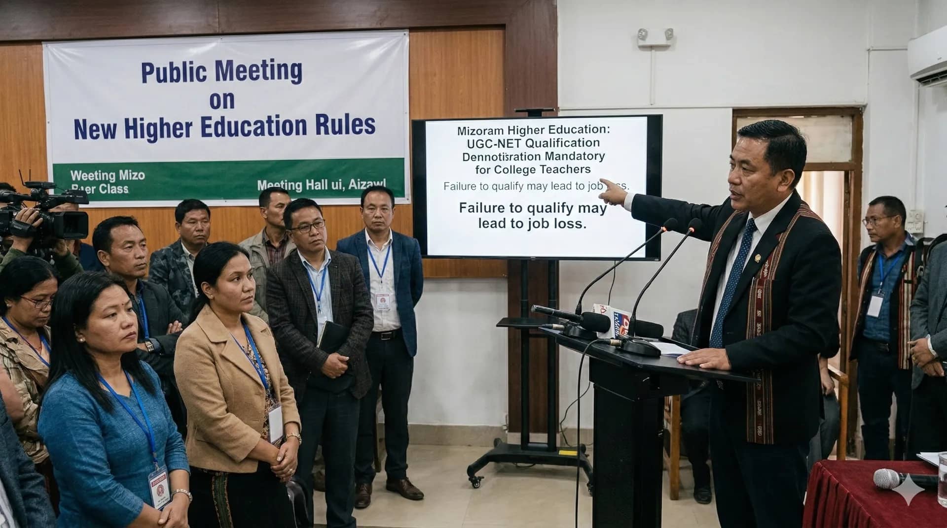 New Rule in Mizoram: College Teachers Without UGC-NET Qualification May Lose Jobs