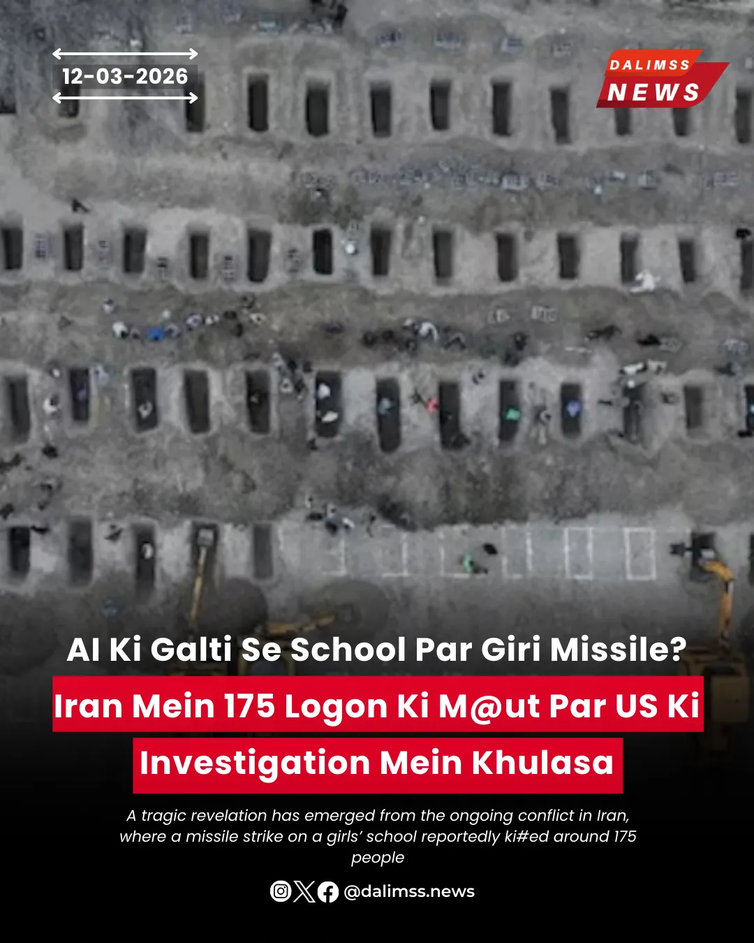 Missile Strike on Iranian Girls’ School Kills Over 170, Probe Points to Possible US Targeting Error