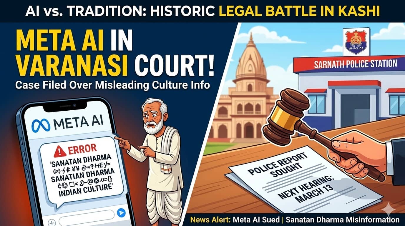 Varanasi Man Files Case Against Meta AI After Getting Wrong Answers on Shiva-Parvati Marriage