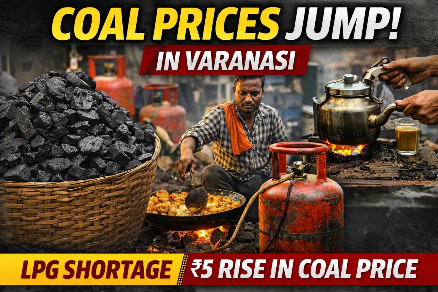 Coal Prices Rise in Varanasi Amid LPG Shortage