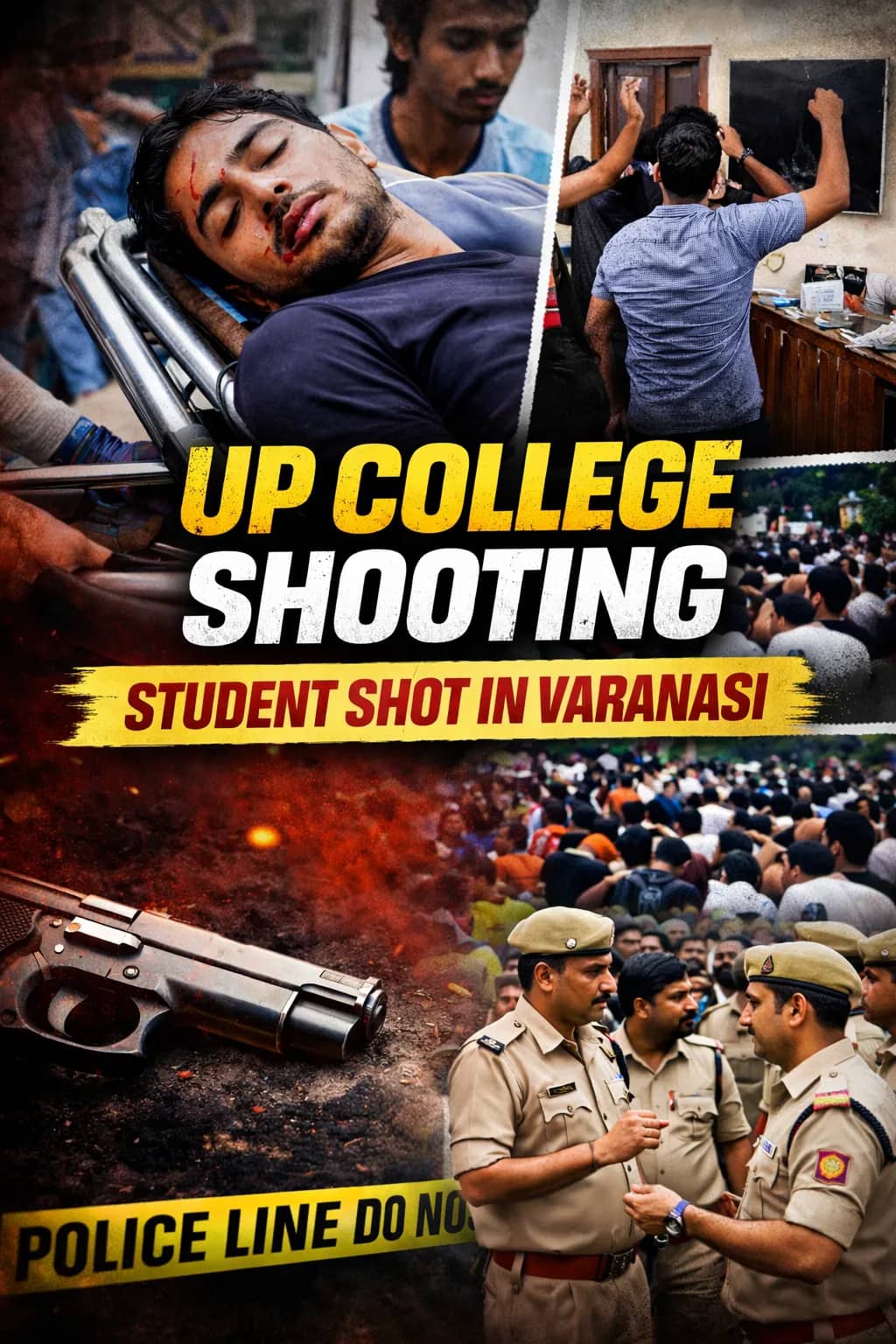 Udai Pratap College Student Killed in Varanasi, Campus Tensions Rise as Police Launch Investigation