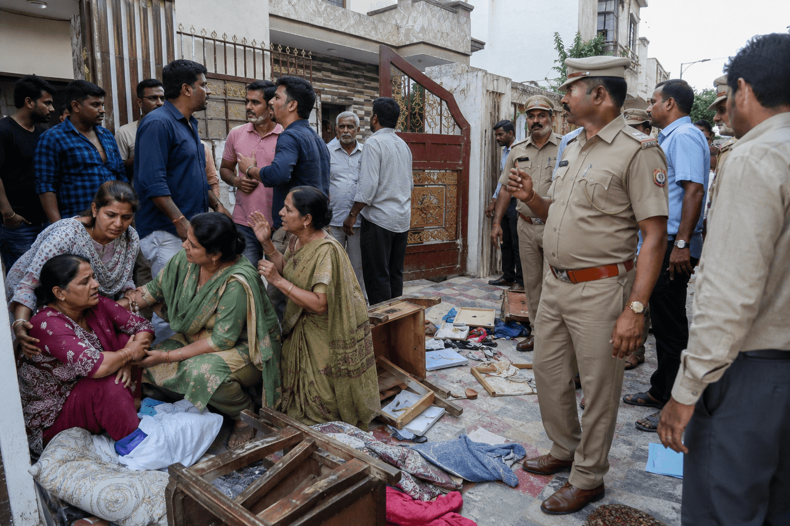 Varanasi Viral Video: Women Injured in Alleged Assault and Property Dispute in Jaitpura Area - image 2