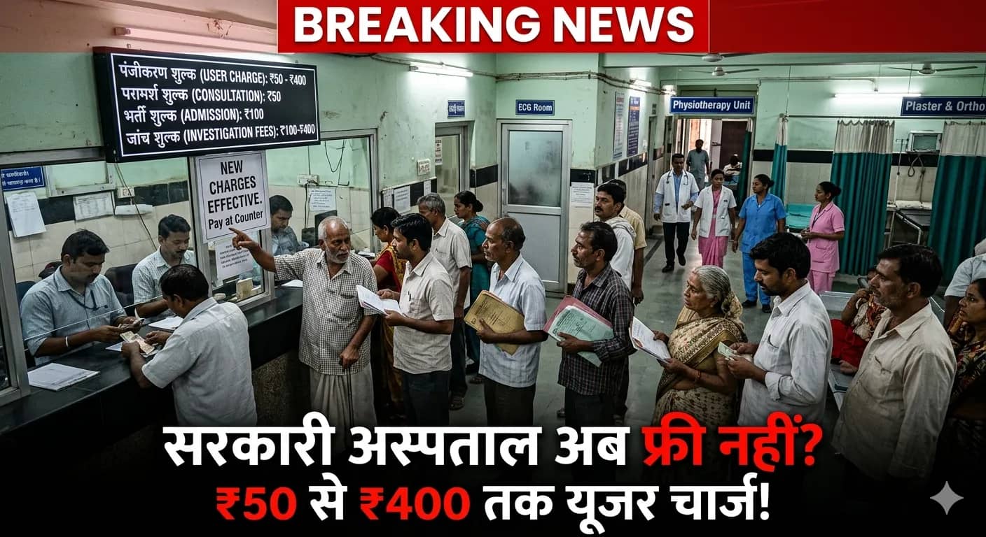 Government Hospitals in Varanasi Introduce User Charges for Select Medical Services