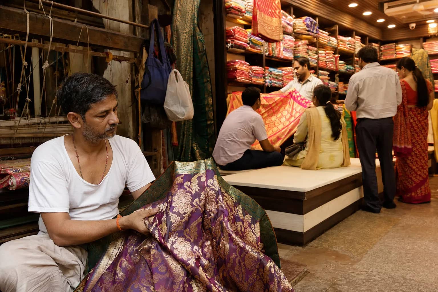 Almost 5 Out of 10 Banarasi Sarees in Market Are Fake