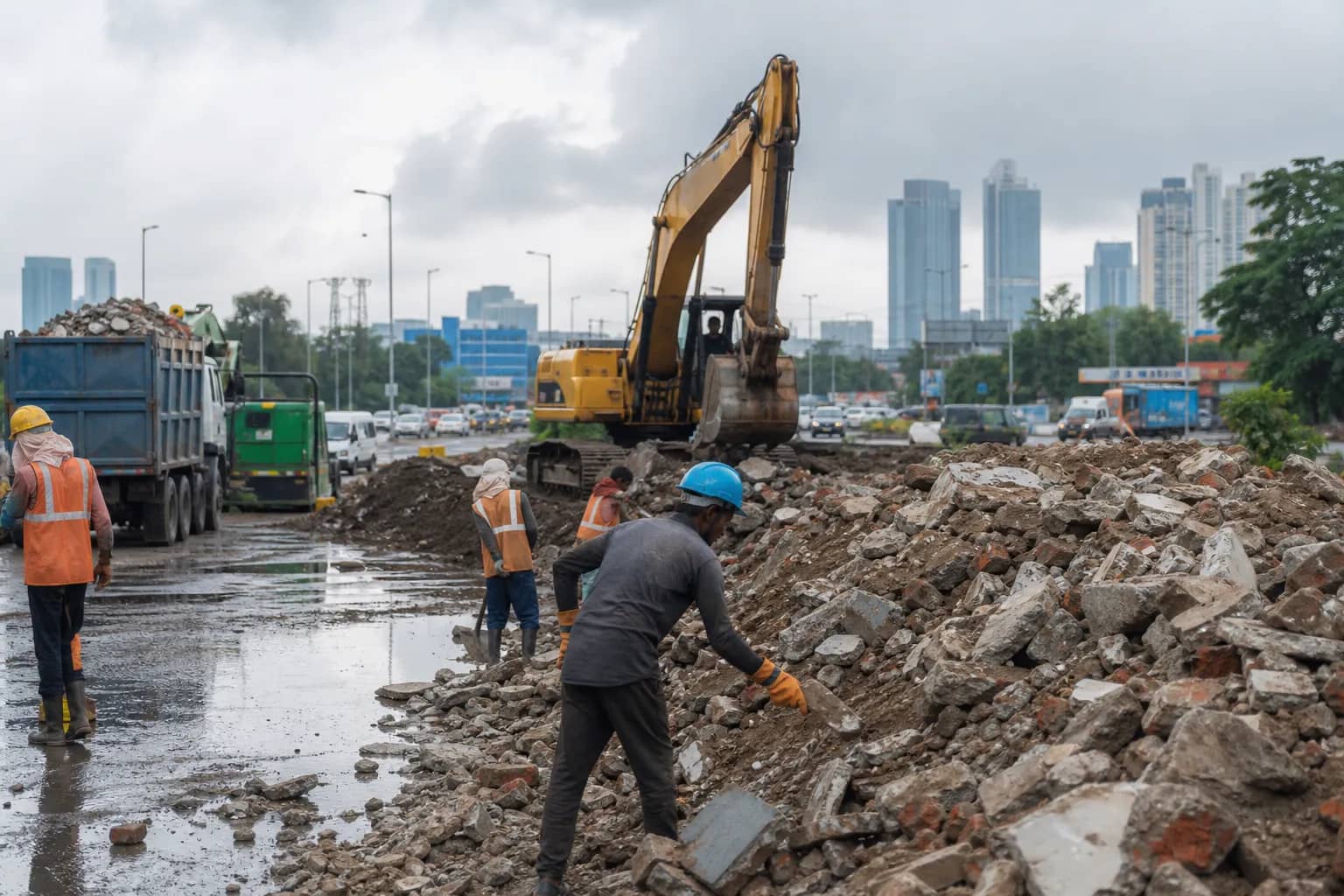 CM Orders C&D Waste Action, Takes Up Gurugram Civic Grievances