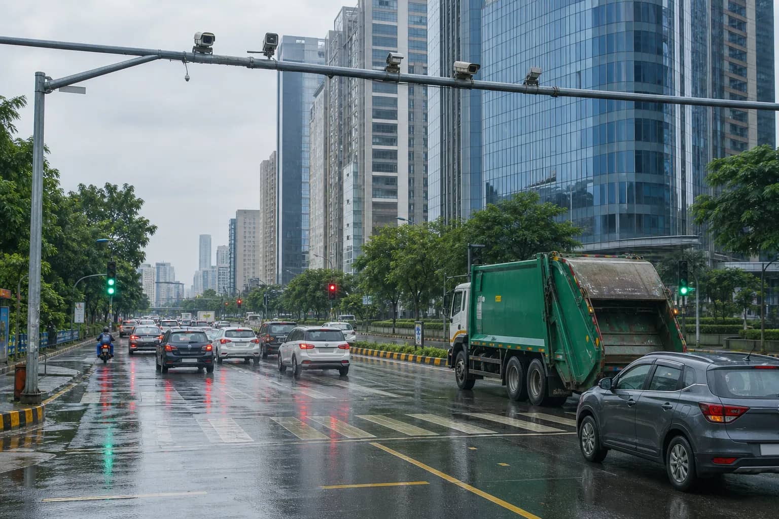 Gurugram Plans AI Cameras for Lane and No-Entry Violations