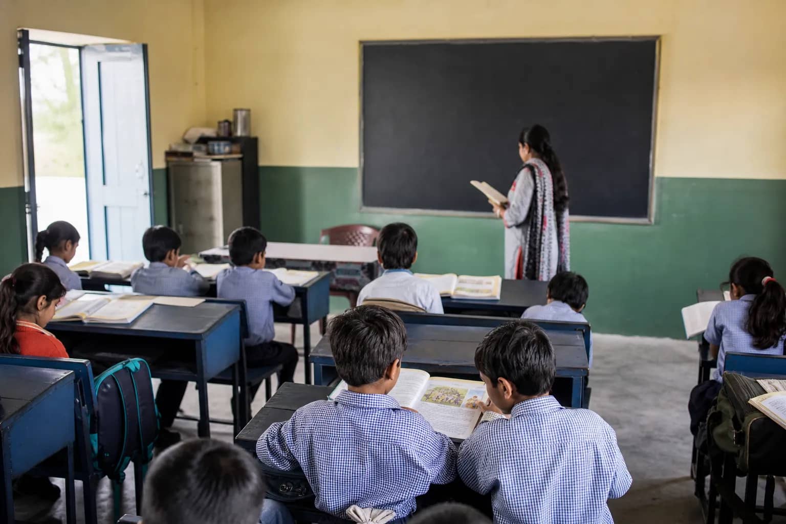 Gurugram Government Schools Report Textbook Shortages Weeks Into Term