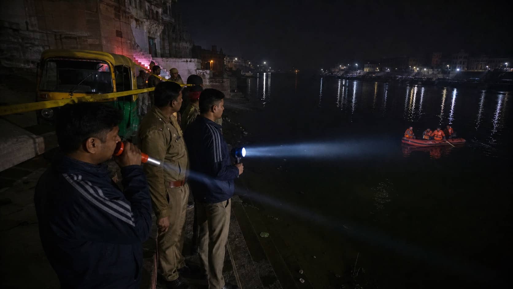 Search Underway After Varanasi Auto Driver Vanishes Near Shastri Ghat
