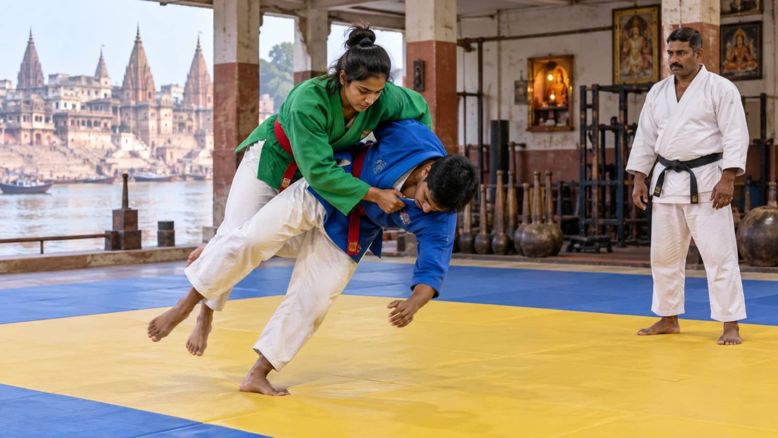 Ajit Pal and Preeti Patel Earn India Places for World Kurash Championship