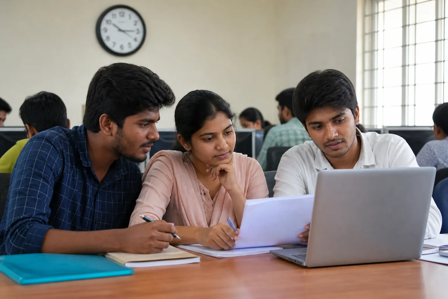 MBA and MCA applicants reviewing an online counselling calendar