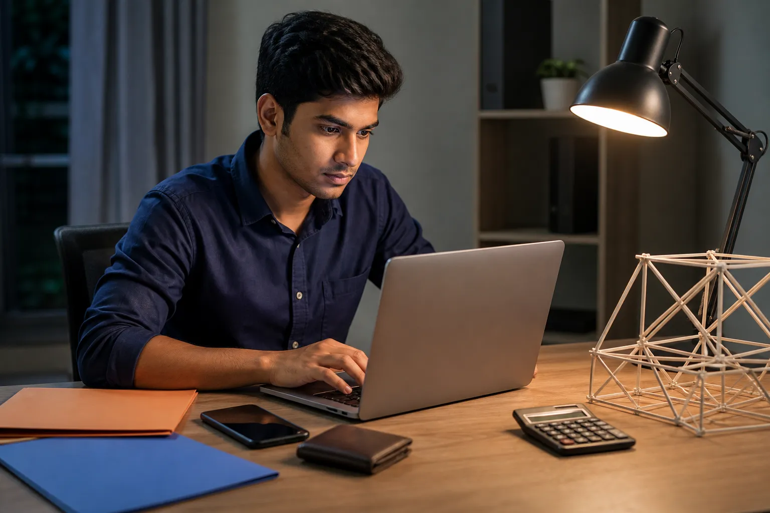 Engineering graduate preparing a GATE application with identity documents
