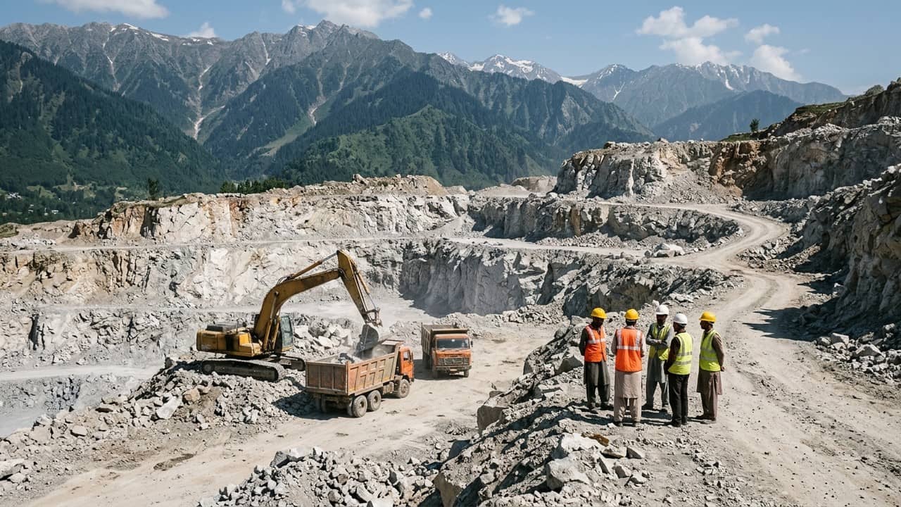 खान मंत्रालय ने अनंतनाग के दो चूना पत्थर ब्लॉक नीलाम किए, जम्मू-कश्मीर के लिए पहली बार