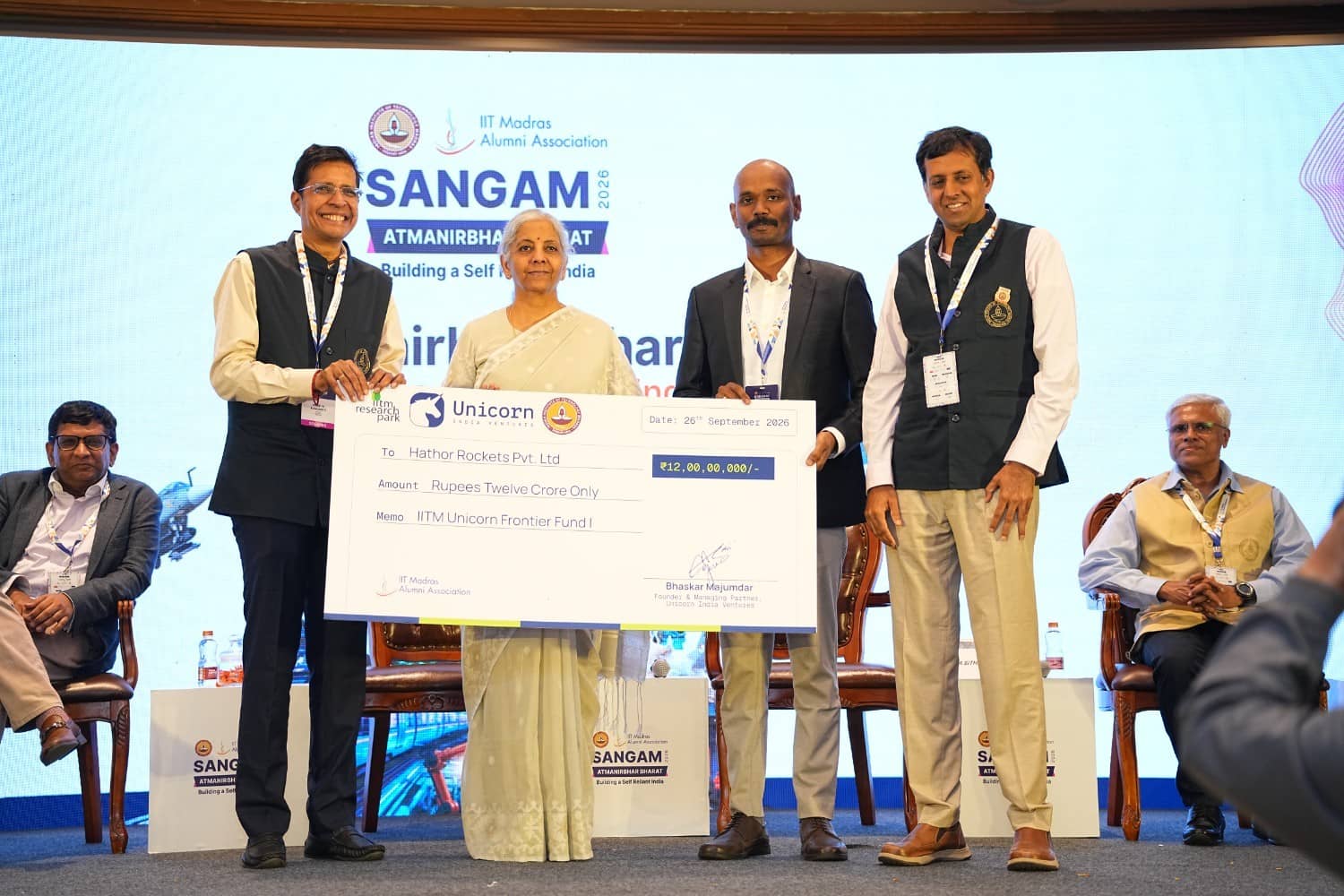 Hathor Rockets raises Rs 14 crore pre-seed from IITM Unicorn Frontier Fund