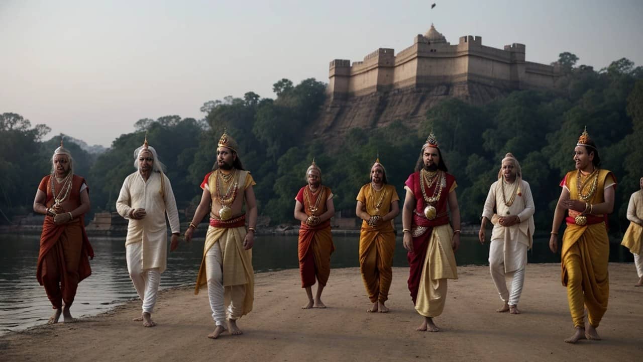 Ramnagar Day Eleven: Bharata Returns and Sets Out for Chitrakoot