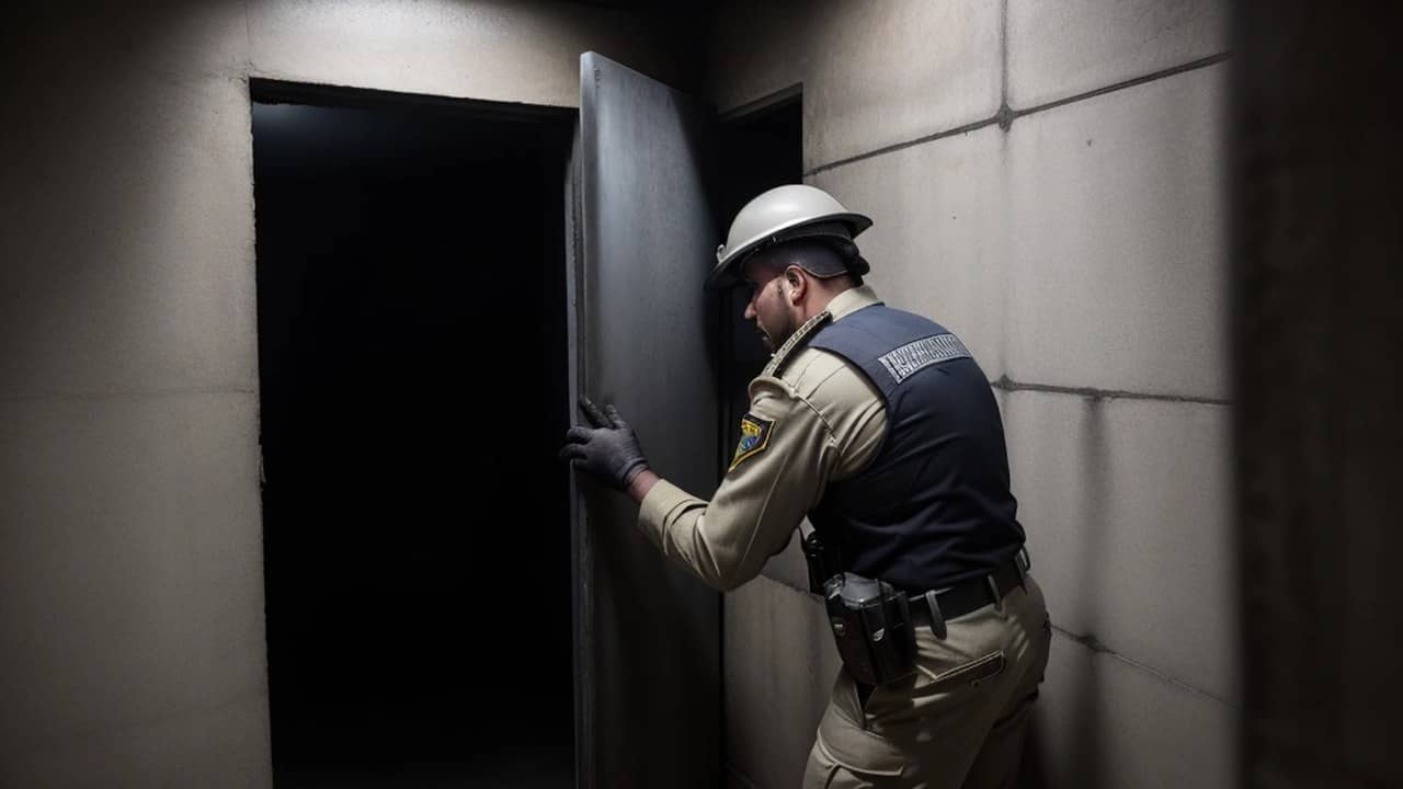 Burglars Cut Iron Door at Cholapur Cooperative Bank, Flee Empty-Handed