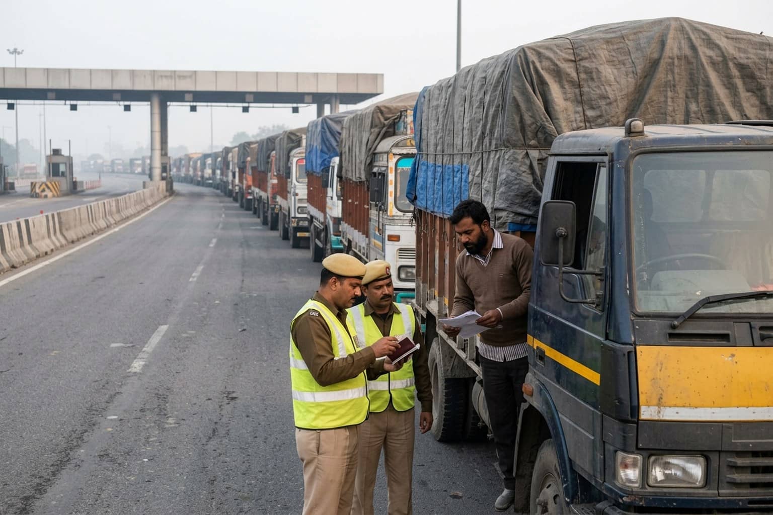 BS-IV goods vehicles from outside Delhi can enter only till 31 October