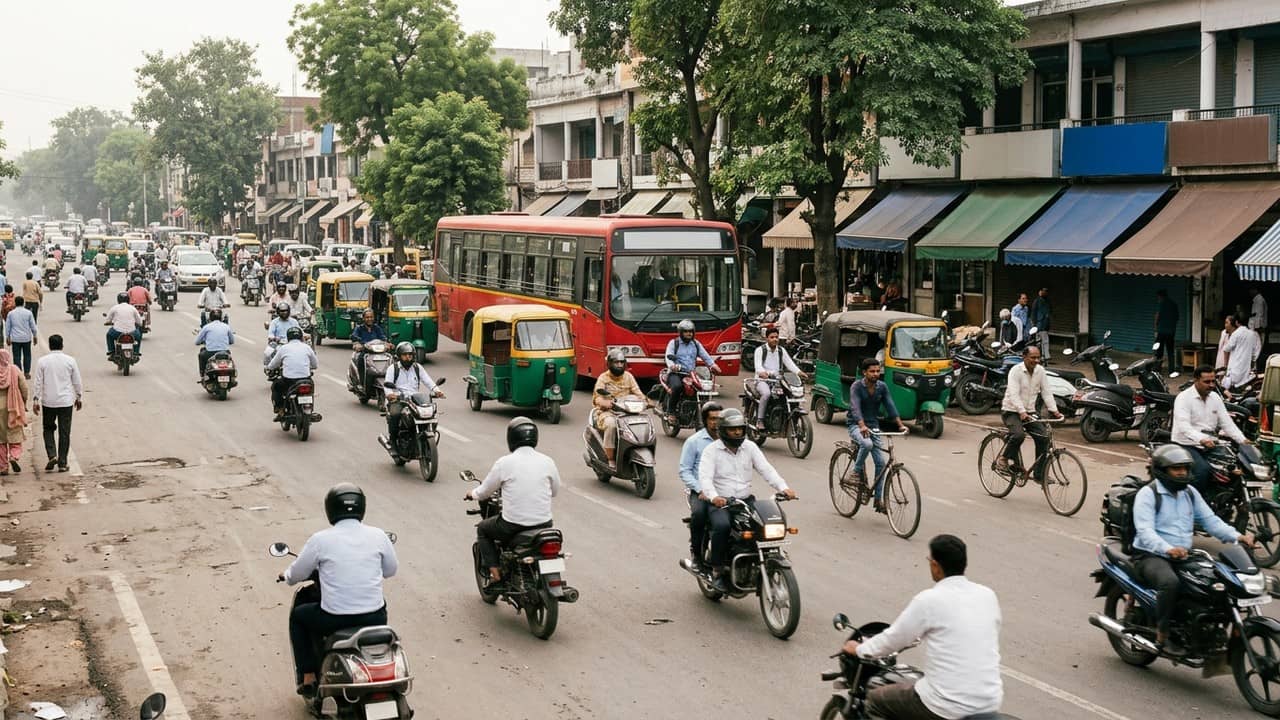 काम पर जाने वाले 42.6% लोग बाइक या स्कूटर से चलते हैं, देश के पहले घरेलू यात्रा सर्वे में और क्या निकला