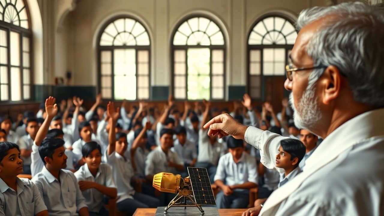 ISRO Satellite Centre Director D.K. Singh Returns to Varanasi's Queen's College