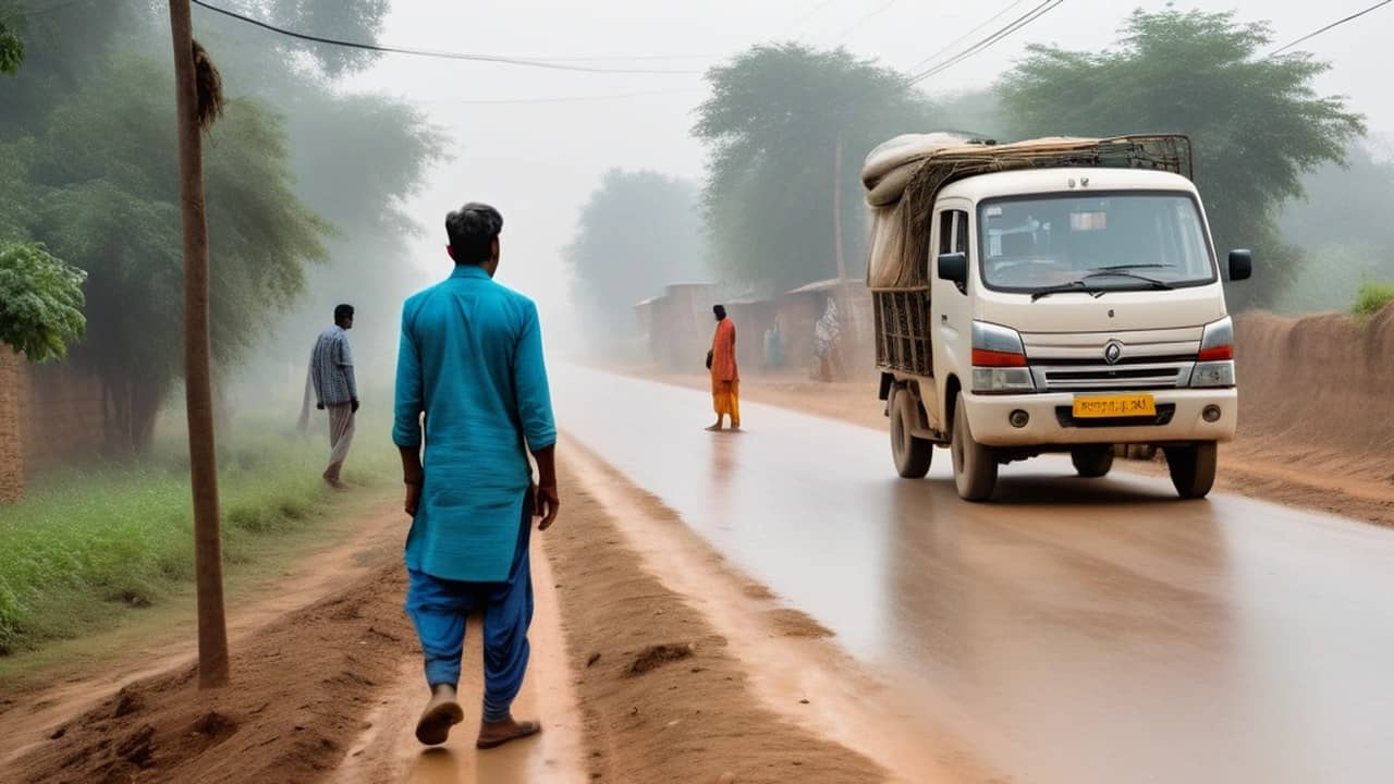 Sagging Live Wire Kills Van Driver in Sujabad; Young Daughter Pulled Out Safe