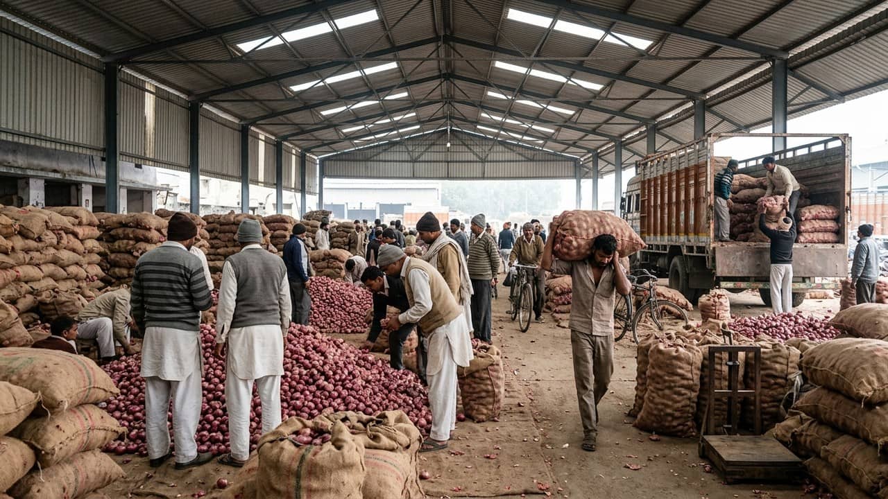 त्योहारों से पहले नरम पड़े प्याज के दाम, यूपी समेत 126 शहरों में खुदरा भाव 21 रुपये किलो तक घटा
