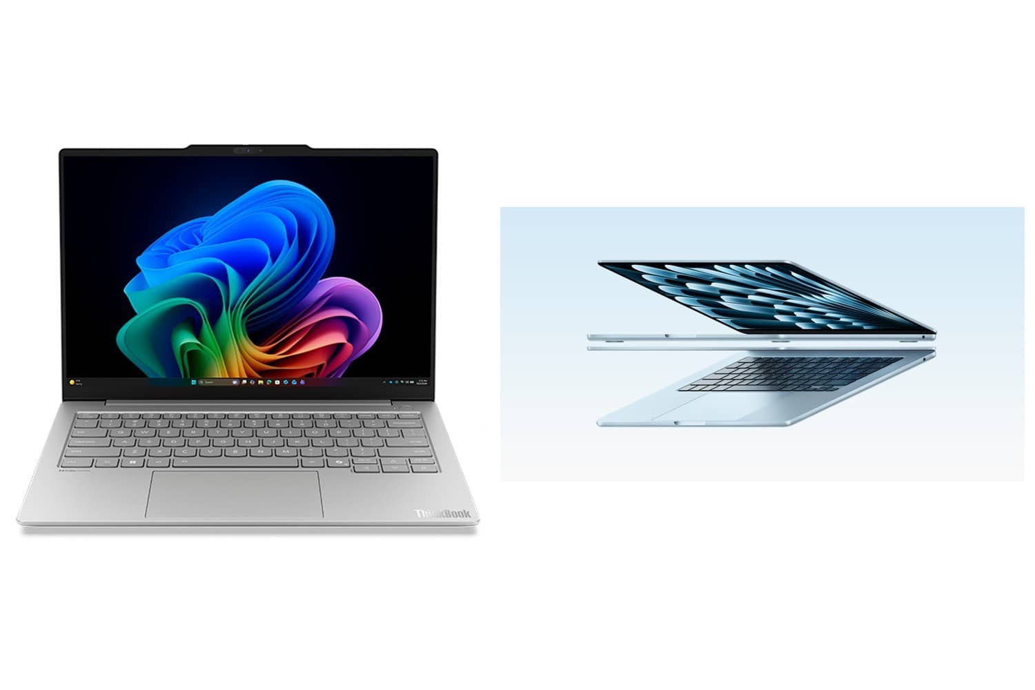 Lenovo ThinkBook 14x vs MacBook Air M5: India price, weight, screen and ports compared