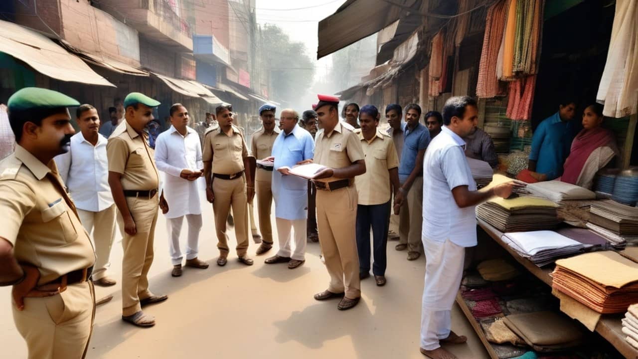 Eight Meat Shops Fined Rs 6,000 at Andhrapul for Selling Meat in the Open