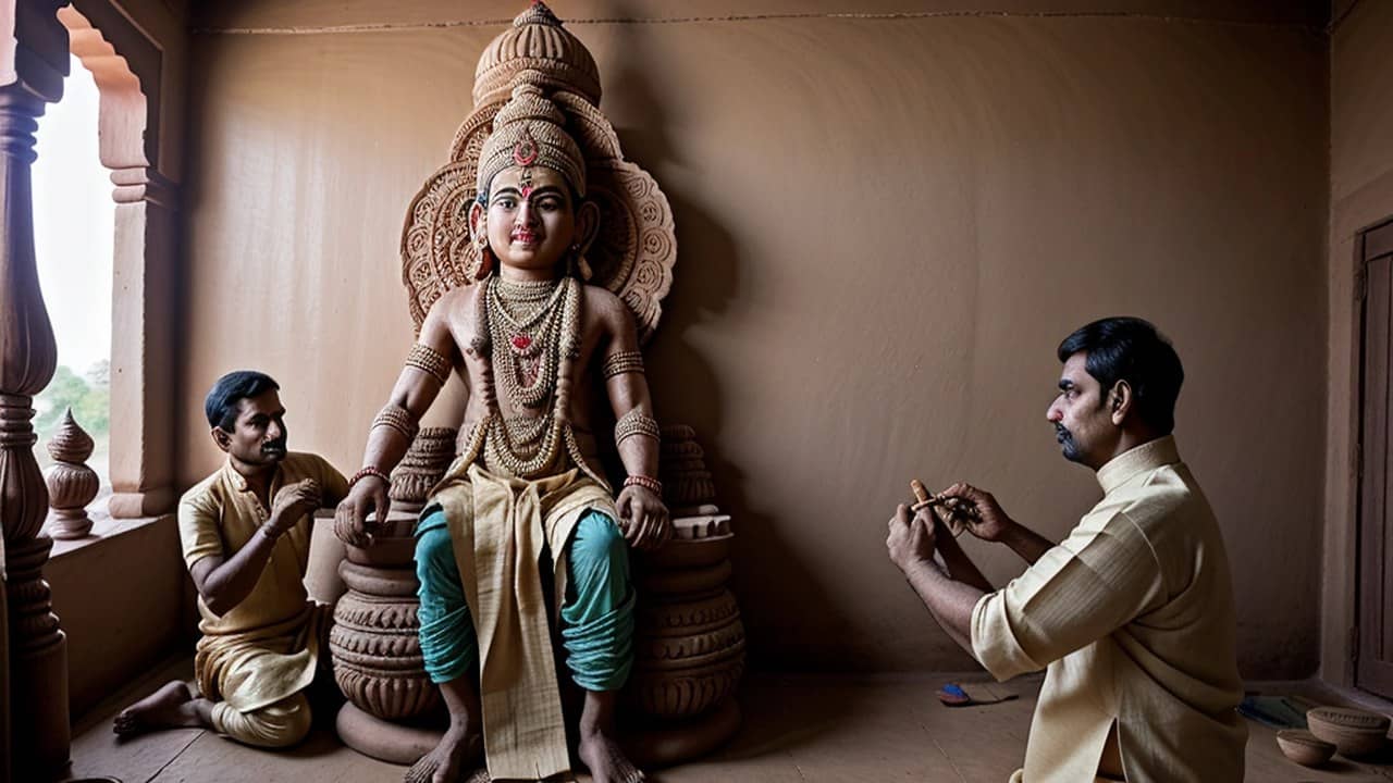 Kashi's Idol Makers Send Durga Murtis to Odisha, Lucknow and Jabalpur; Prices Up About 10 Percent This Year