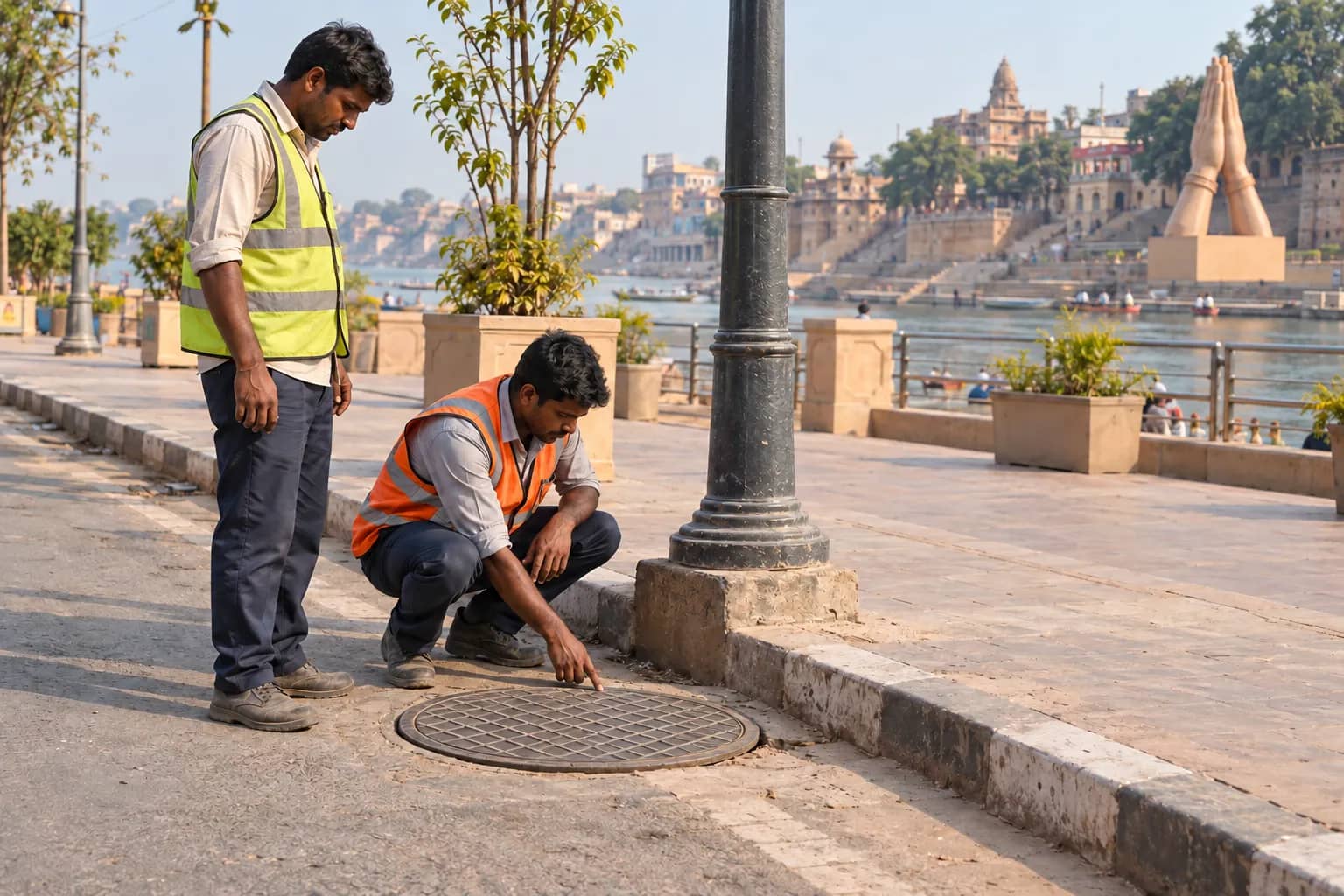 Varanasi civic review prioritises Navdurga routes, Namo Ghat road and Sagra pond