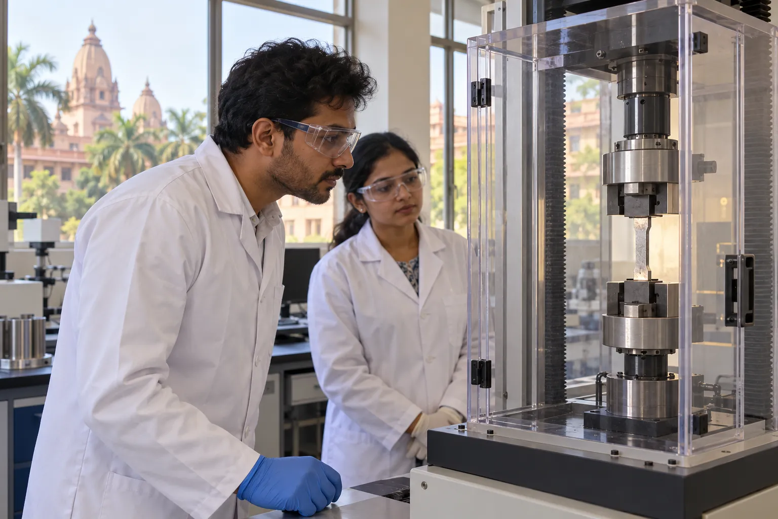 IIT-BHU Gleeble workshop: how labs recreate metal processing