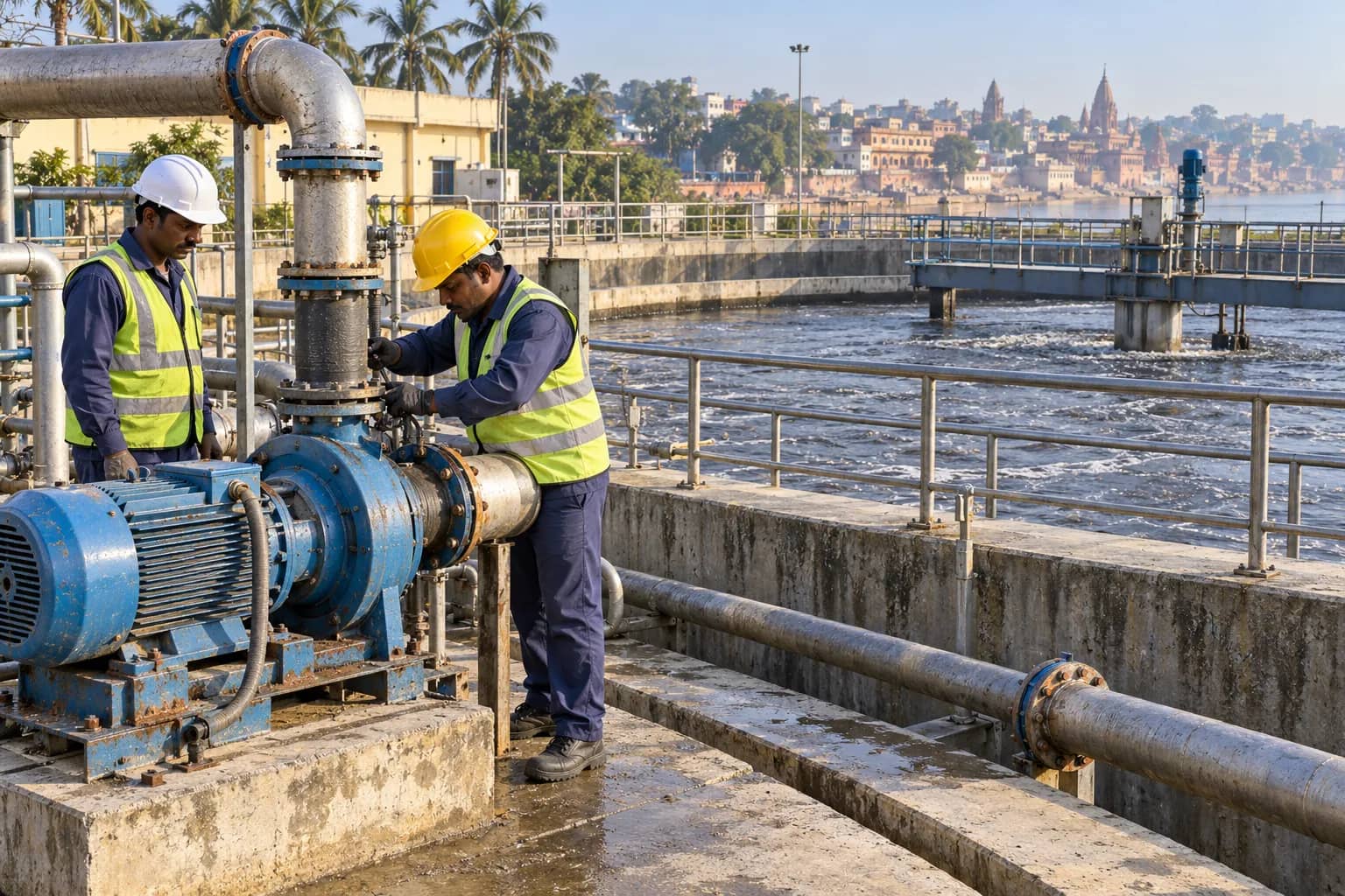 Varanasi water works: Dinapur bids and ₹11.39 crore sanction