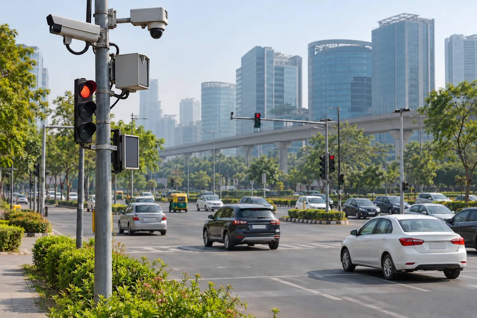Gurugram plans 1,000 more cameras for traffic enforcement