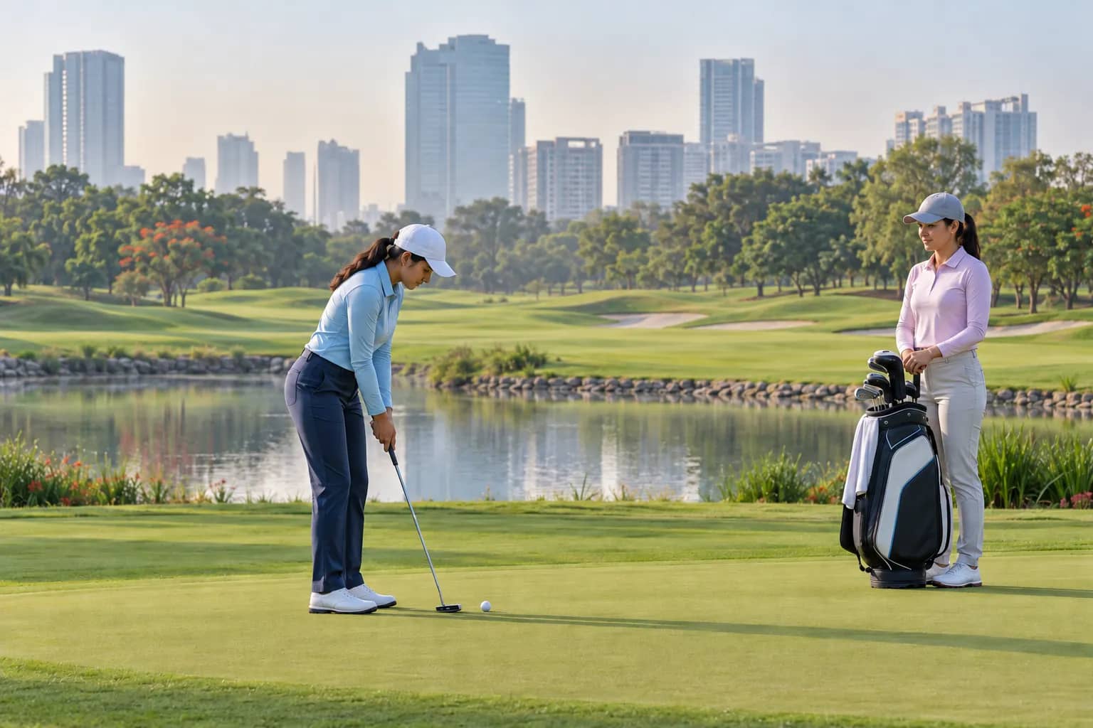 Gurugram prepares for 114-player Hero Women's Indian Open