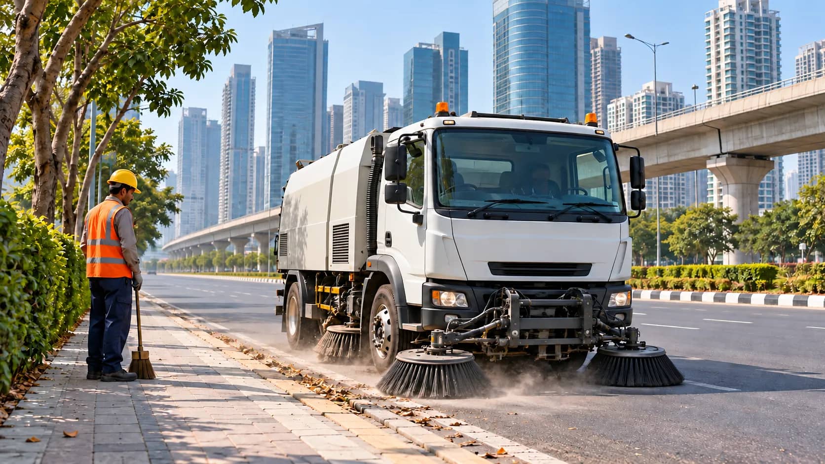 NHAI details NCR dust measures and new toll-facility standards