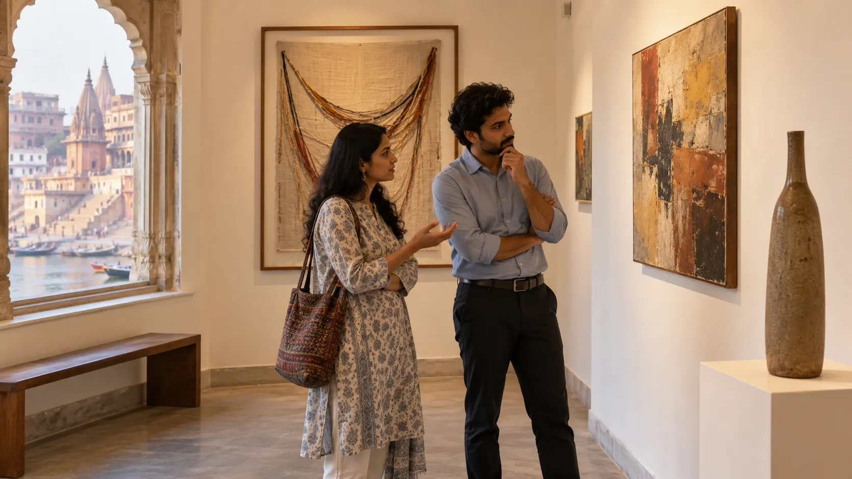 City Lines brings eight artists to Varanasi’s Ishii Gallery