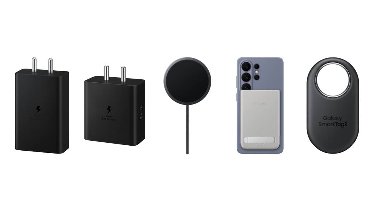 Samsung charger price list India: 25W adapter Rs 690, 65W Rs 4,499, wireless charger Rs 3,299