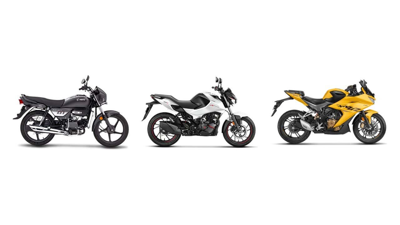 Hero bike price list: HF Deluxe from Rs 59,477, Splendor+ Rs 78,912, Xtreme 160R Rs 1,13,829