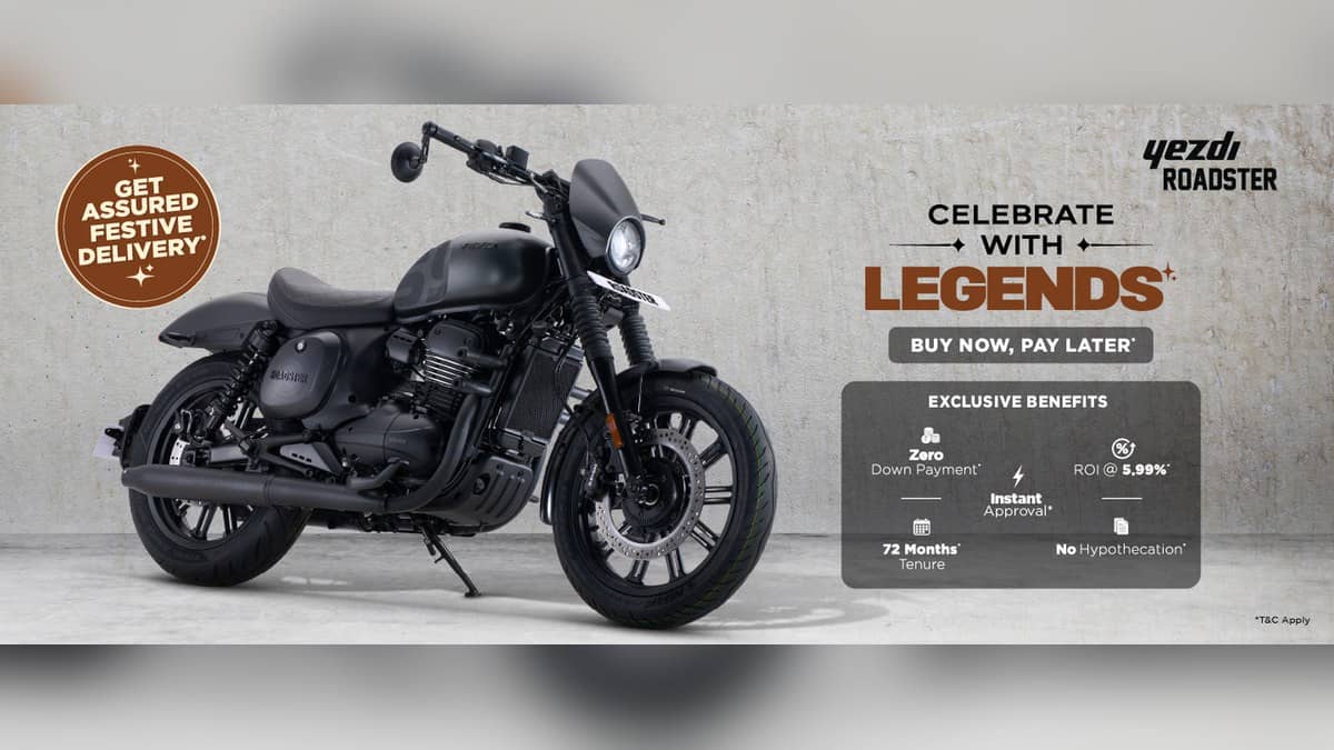 Jawa 350 vs Yezdi Roadster price: Roadster starts lower at Rs 1,99,969
