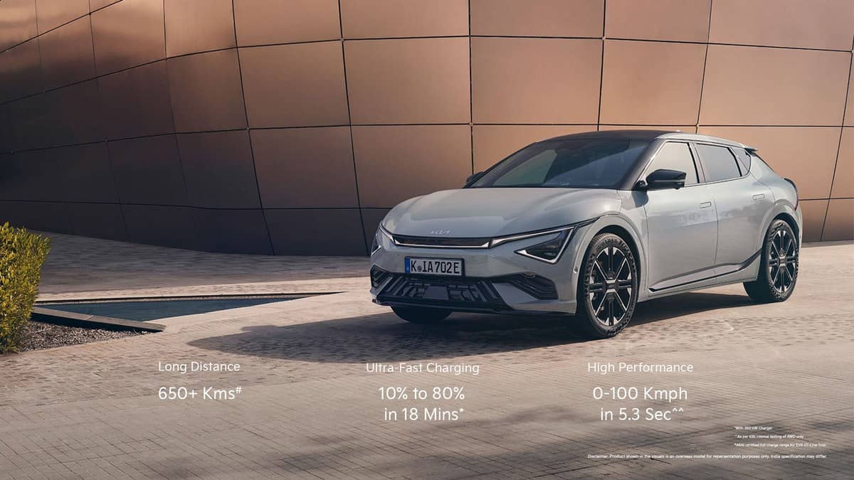 Kia EV6 price: Rs 65,97,937 starting MSRP