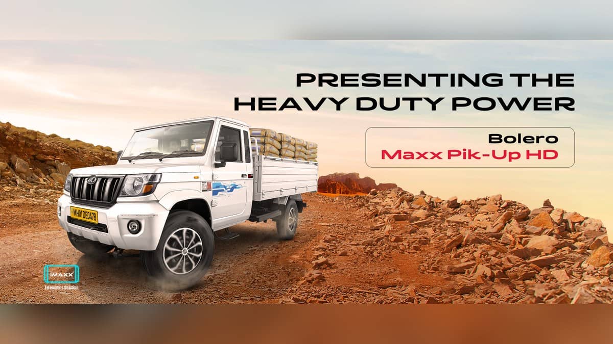 Bolero MaXX Pik-Up HD: which version carries 2,000 kg?