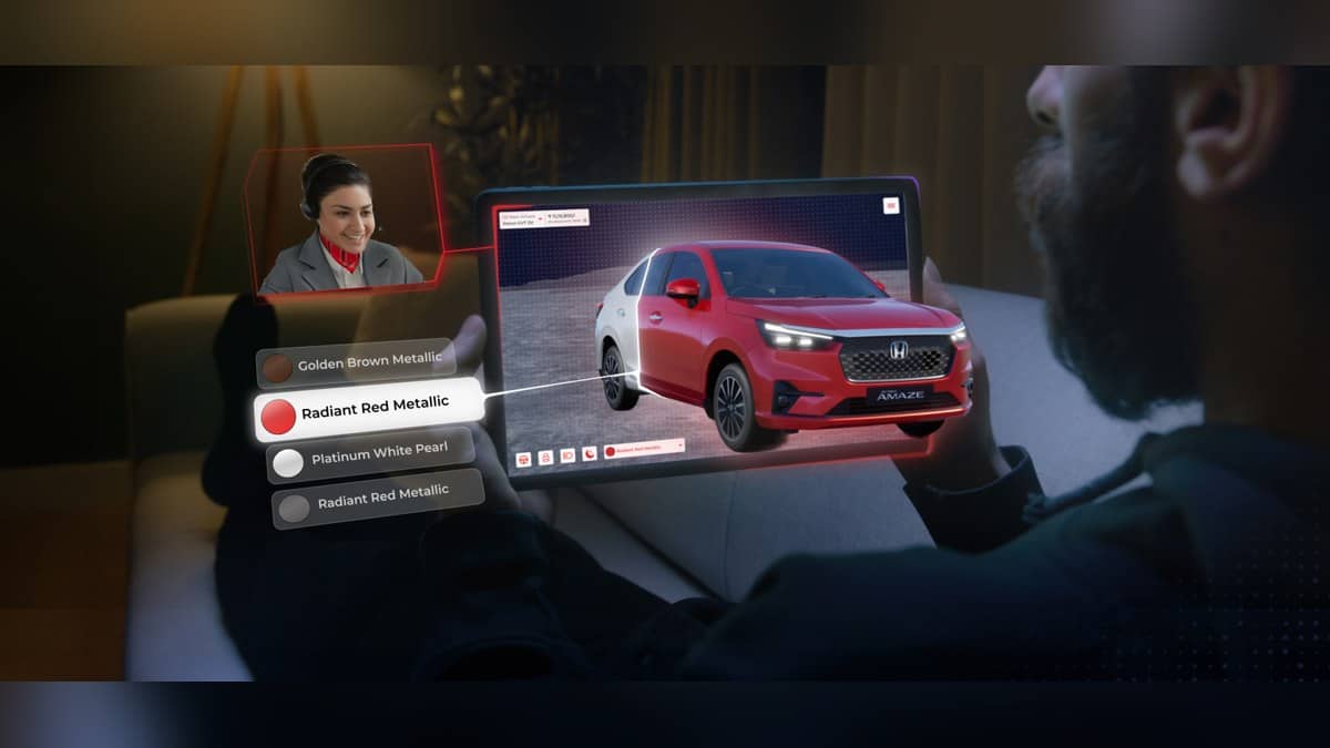Third-generation Honda Amaze in Honda's official landscape desktop model banner