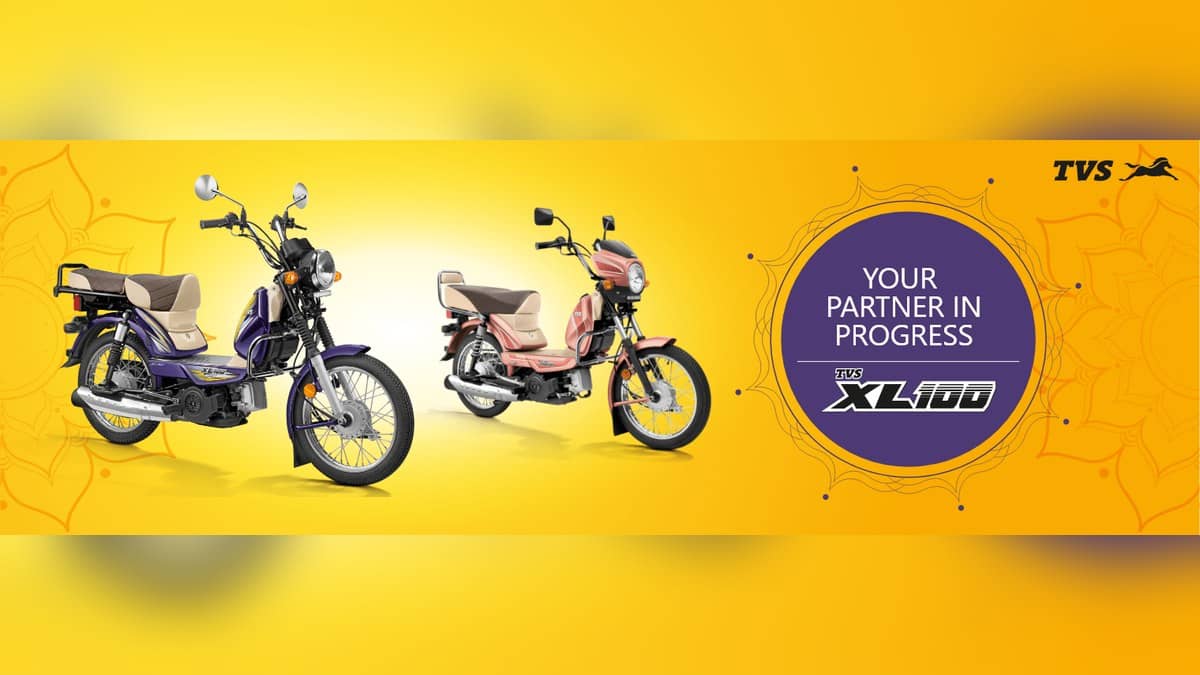 TVS XL100 price list: Rs 48,250 to Rs 61,860