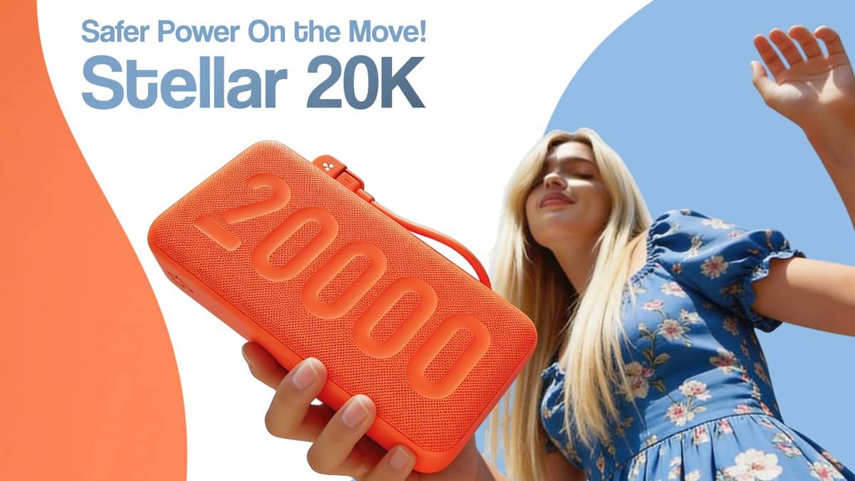 Ambrane Stellar 20K price: Rs 2,199 for the Orange variant